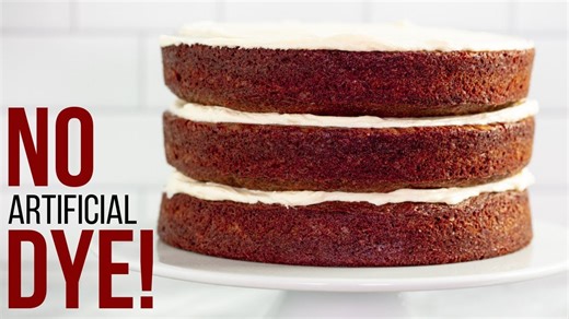 How to make naturally red velvet cake with ermine frosting