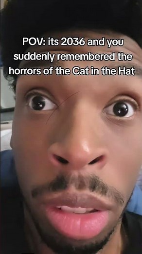 I survived the 2036 Cat in the Hat incident 😨 #catinthehat #horror #scary