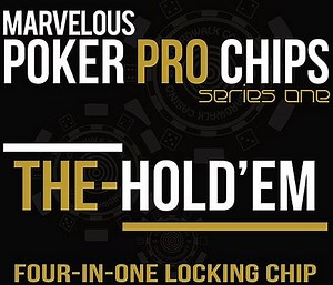 The Hold'Em Chip (4-in-1 Magnetic Locking Poker Chip)