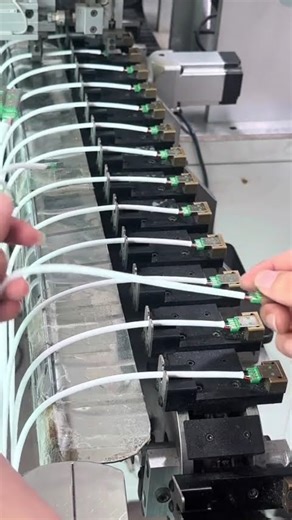 Have You Ever Seen How Cable Ends Are Perfectly Molded 🔥⚡ #CableFactory #InjectionMolding #TechProc