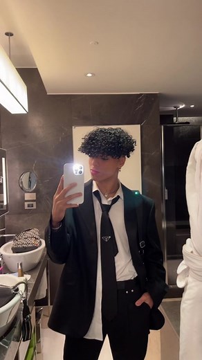 Stylish Bathroom Selfie Tips in Formal Attire