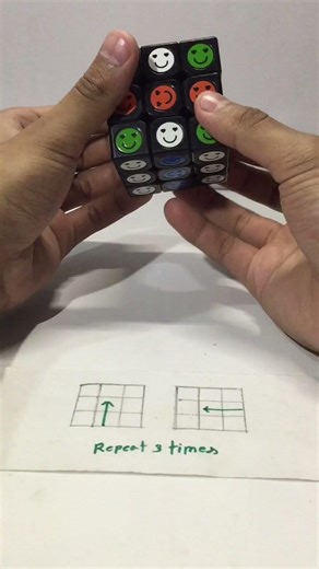 How to make dot pattern on a Rubik’s cube