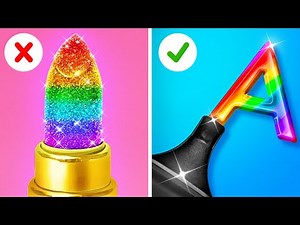 BEST DIY SCHOOL 3D PEN HACKS 🤫 Art Challenge 📦 Rainbow Crafts And Easy Ideas by 123 GO SCHOOL
