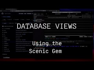 How to Create Database Views using the Scenic Gem
