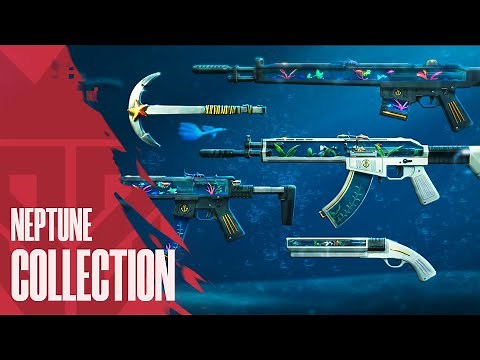 All Neptune Skins Showcase - VALORANT Neptune Collection