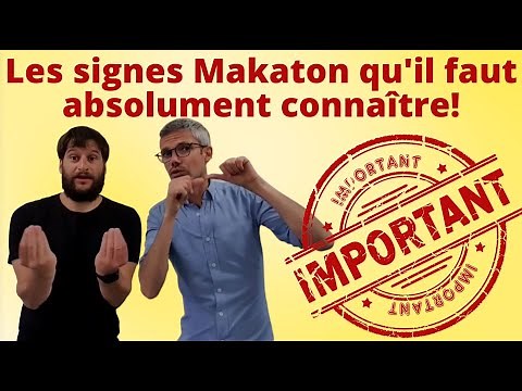 Makaton, The signs you absolutely must know!
