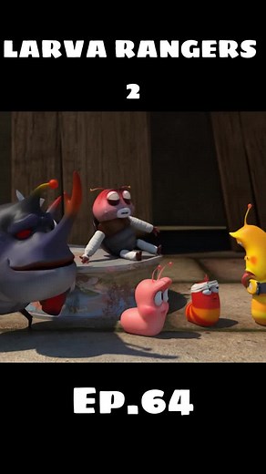 Black Larva Power Rangers 2: Full Episode | Larva Rangers 2 Ep.64