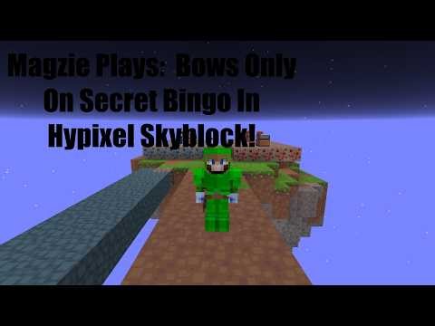 Magzie Plays: Bows Only On Secret Bingo For April 2026: Day 9 EP:534 Magzie's Hypixel Skyblock!