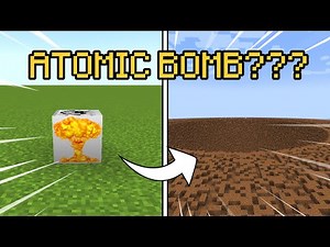 Showcasing the Mega TNT Mod in Minecraft