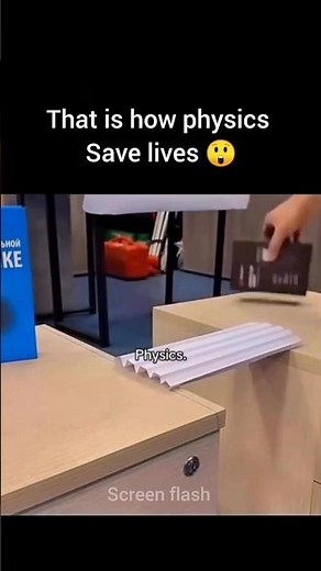 PHYSICS SAVES LIVES| Physics experiment| Screen Flash|#physics #experiment