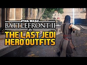 THE LAST JEDI GAMEPLAY: Star Wars Battlefront 2 Reys The Last Jedi Hero Skin