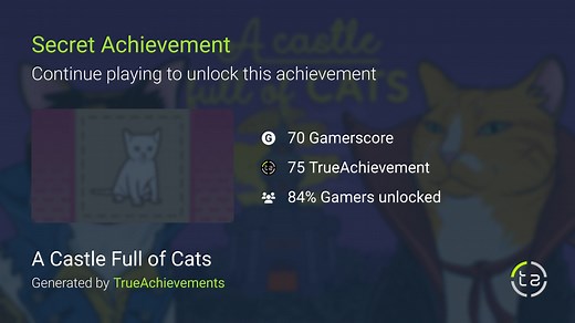 Love for Kittens achievement in A Castle Full of Cats