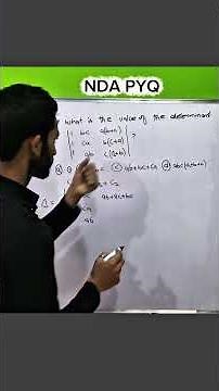 #nda #shorts #matrices #nda2025preparation #ndatricks #nda2 #algebra #matrix #nda2 #determinants