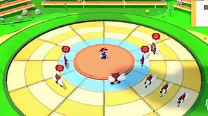 Battles in Paper Mario: The Origami King take on a puzzling twist! Group enemies together, pick the right weapon for the job, and then turn 'em into confetti! | Nintendo