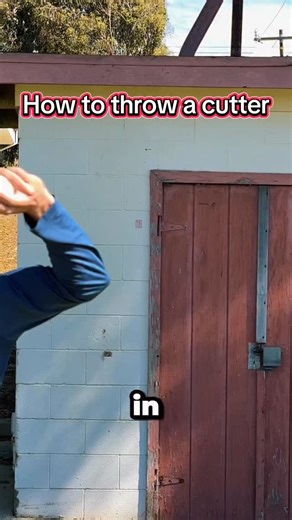 Cutter A lot of people have been asking me about this recently The key is you don’t want it to turn into a slider #knuckleball #mlb #pitching | Joe Zeller