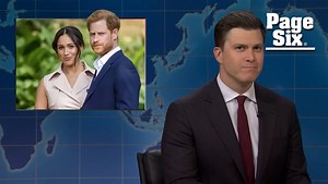 Harry and Meghan roasted on 'SNL' in US-UK trade deal joke
