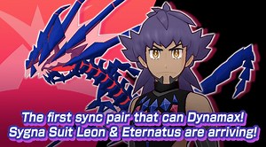 Pokemon Masters EX trailer highlights additions of Sygna Suit Leon & Eternatus and Hop & Zamazenta