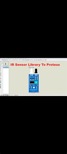 Add IR Sensor Library to Proteus. Full Video Link: https://youtu.be/Zi6ZzICYz5k | The Bright Light