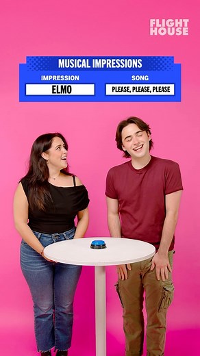 Flighthouse on Instagram: "Elmo is that diva 💅🏻 @brennadamico @joshuarobertcolley #tiktok #brennadamico #joshuacolley #descendants #elmo #sabrinacarpenter #pleasepleaseplease"