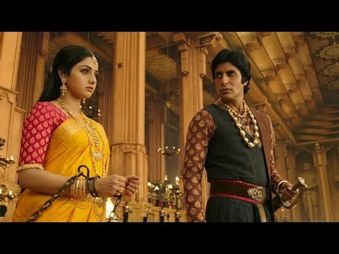Amitabh Bachchan as BAAHUBALI: The Iconic Sethupathi Execution Scene | Sridevi, Rekha, Dharmendra