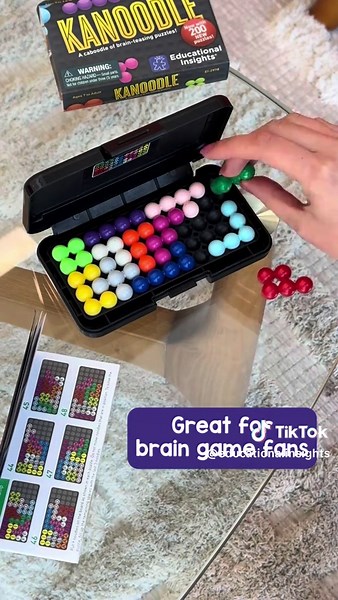Shop the viral Educational Insights Kanoodle 3D Brainteaser, perfect for building essential STEM skills!