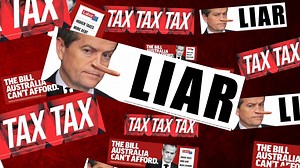 Higher Taxes. More Debt. Weak Economy. It’s the Bill Australia Can’t Afford. Get your B.S. Bundle sticker pack today! http://lbr.al/3rvs | Liberal Party of Australia