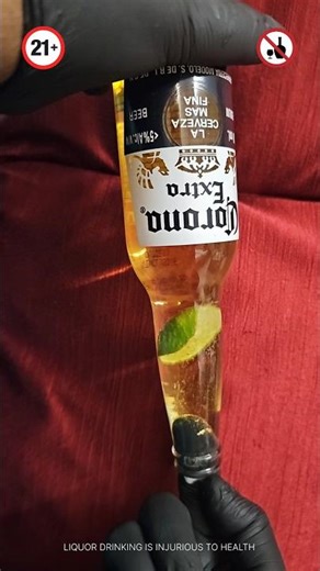 HOW TO DRINK CORONA BEER🍺🔥 #shorts #coronabeer #sarakku #tamilshorts
