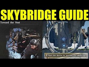 Crimson Desert - how to activate the skybridge (puzzle solution) | toward the nest