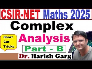 Complex Analysis Complete solution | CSIR NET 2025 | Fully Short Cut Tricks