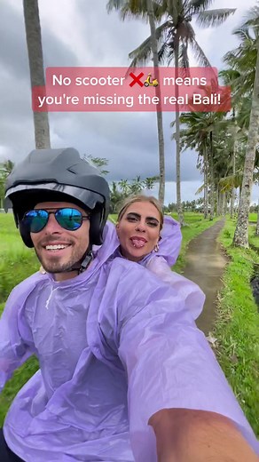 A must do when #traveling to #bali is renting a scooter and get lost! The real Bali starts when the main road stops… 😍