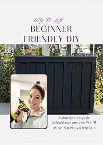 DIY TV Lift Beginner Friendly DIY - Etsy UK