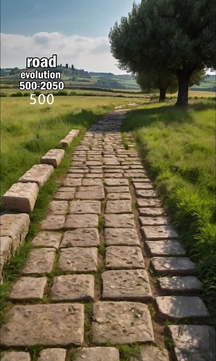 Evolution of the Road from 500 to 2050
