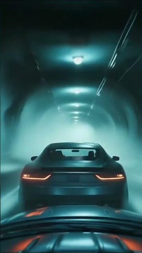 The Most Terrifying Car Ride Ever | Haunted Tunnel to Red-Eyed Creature | Horror POV 4K #car #shorts