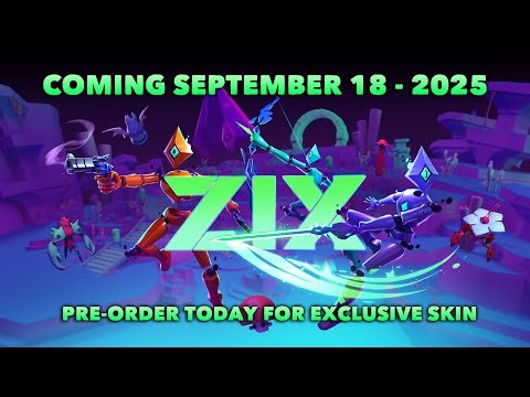 ZIX - Release Date Trailer (Meta Quest 3/3S + Steam VR)
