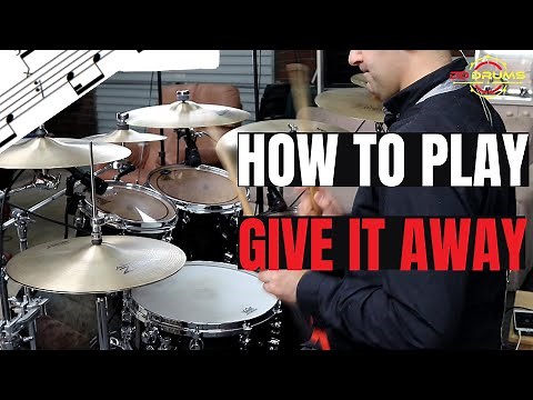 How to play Give it Away by RHCP - Drum Lesson