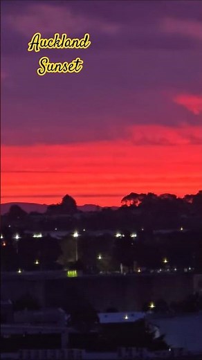 Sunset #auckland #sunset #beautiful #nature #nz #minnalvala