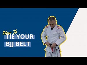 How to Tie Your BJJ Belt Like A Boss