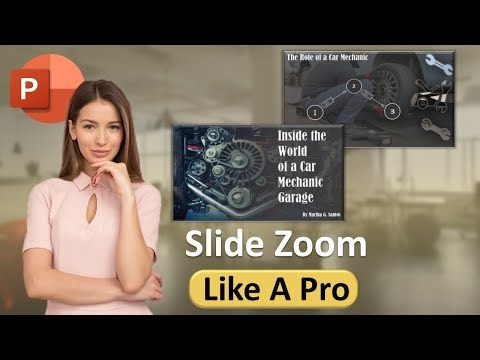 What Makes This Garage - Themed PowerPoint So Addictive? Full Presentation Revealed !