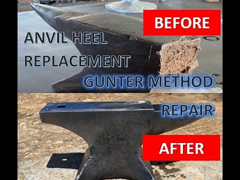 RARE EVESON STOURBRIDGE HEEL REPLACEMENT ANVIL REPAIR