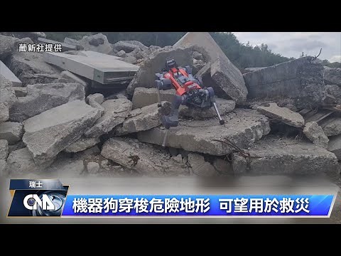 瑞士研發機器狗 可完成跑酷動作｜中央社影音新聞