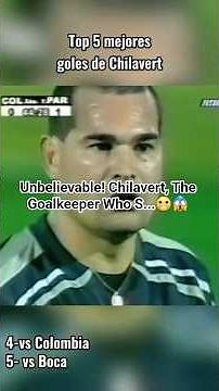 Unbelievable! Chilavert, The Goalkeeper Who Scored Perfect Goals Like No Other!