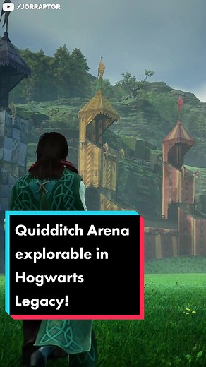Explore the Quidditch Arena in Hogwarts Legacy!