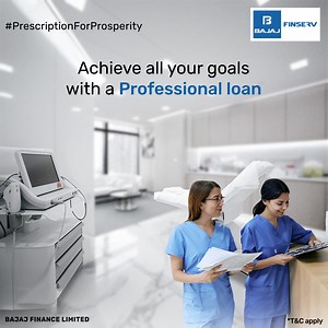 91K views · 449 reactions | Empower your medical practice with Bajaj Finserv Doctor's Loan. Get a loan of up to ₹55 lakhs* with a flexible tenure of up to 96 months. ✅ Minimal Documentataion ✅ No Collateral ✅ No hidden charges Visit now: https://bit.ly/loansfordoctors #BajajFinserv #BajajFinance #PrescriptionForProsperity | Bajaj Finserv | Facebook