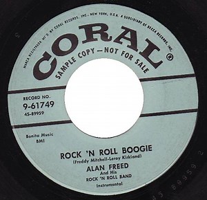 Alan Freed & His Rock 'N Roll Band - Rock 'N Roll Boogie