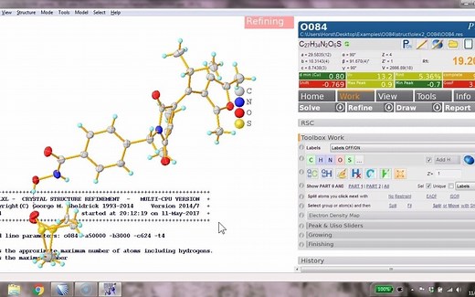 Olex2单晶解析系列课程【共32节】