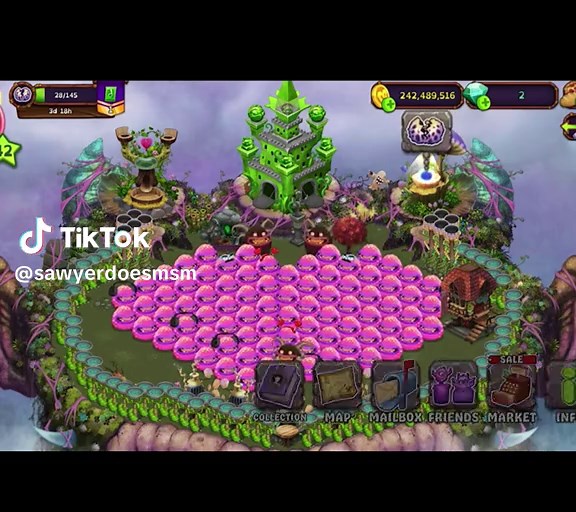 Hatching Epic Maw! #msm #epicmaw #fyp | my singing monster