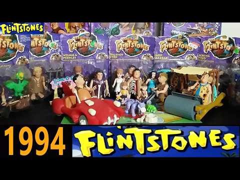 1994 MOVIE FLINTSTONES ENTIRE TOY LINE OF FIGURES AND VEHICLES PLUS WHAT HAS COME PLUS THE FUTURE...