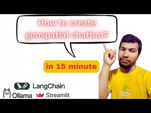 Chatbot using Ollama, Streamlit and Langchain | GeoDev