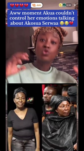 Emotional Moments: Akua Reflects on Akosua Serwaa