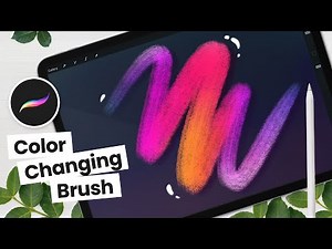How To Make a COLOR-CHANGING BRUSH In Procreate • Free Brush!